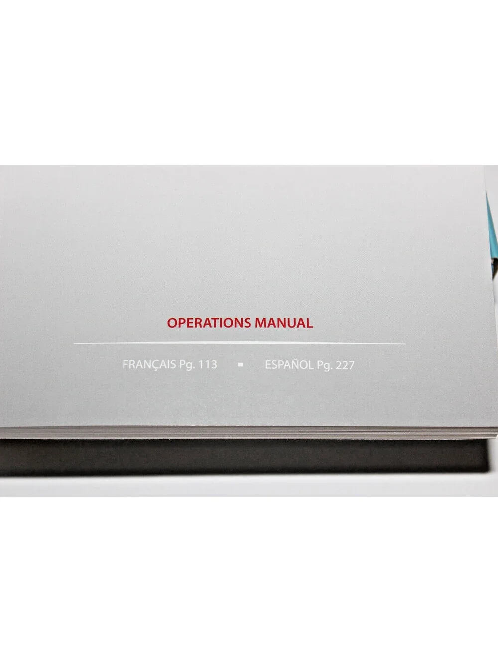 Nintendo 3DS Blue Empty Box with Operations Manual - Game NOT Included